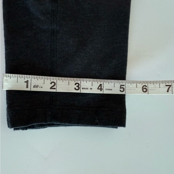 Lululemon Tie One On Pants Leggings Tie Wrap Front Harem Pants Dark Gray Size S - Picture 11 of 12